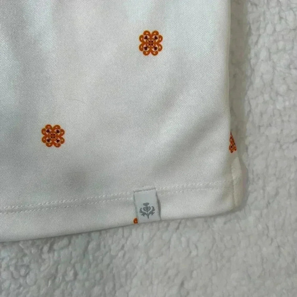 Lady Hagan golf polo medallion print XL Wrinkle free fabric with SPF Athleisure - Picture 5 of 8